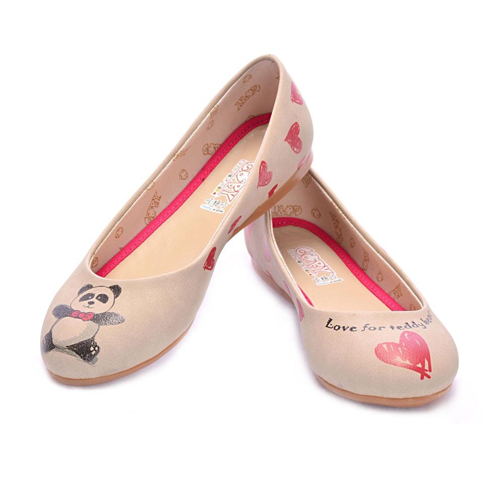 Panda Ballerinas Shoes 1070 (506262781984)