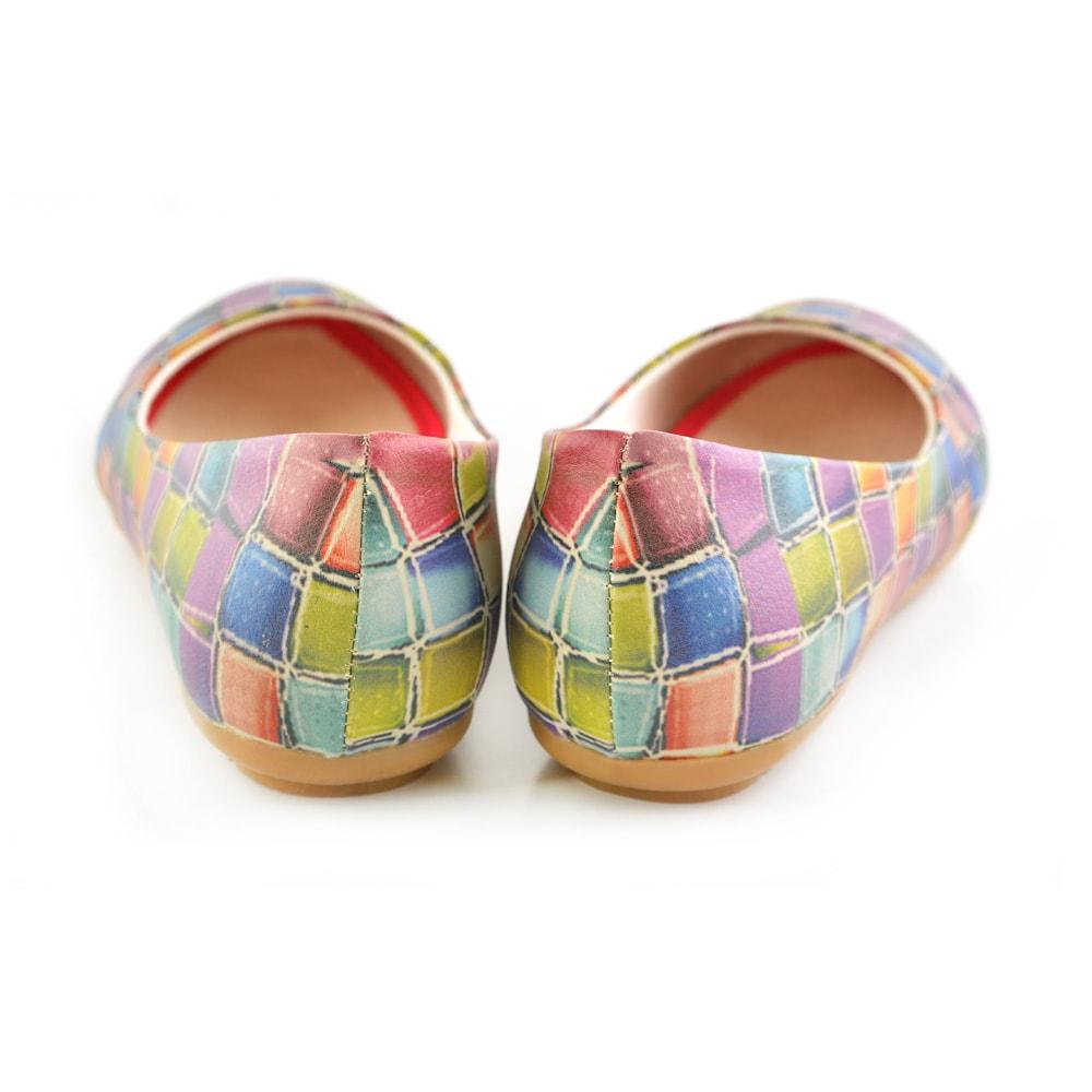 Colored Stones Ballerinas Shoes 1071 (506285850656)