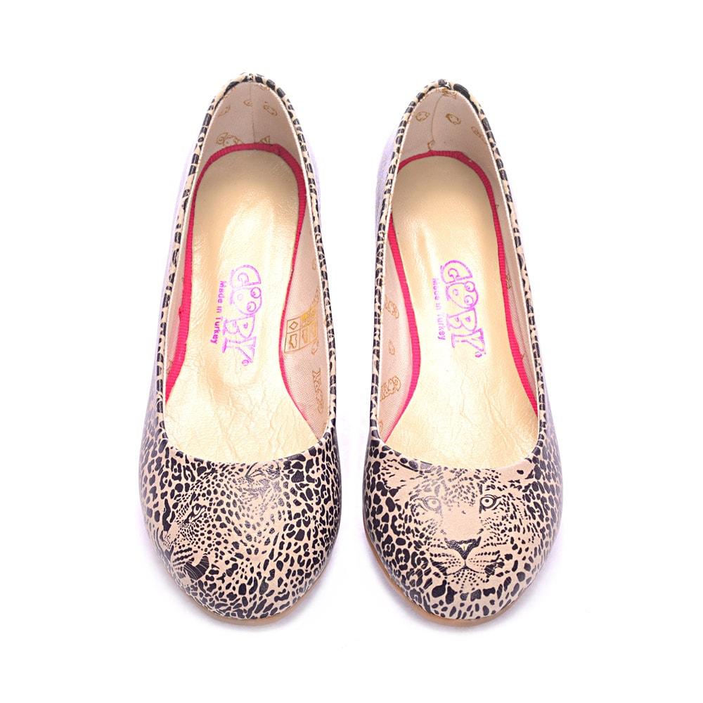Leopard Look Ballerinas Shoes 1089 (506263535648)