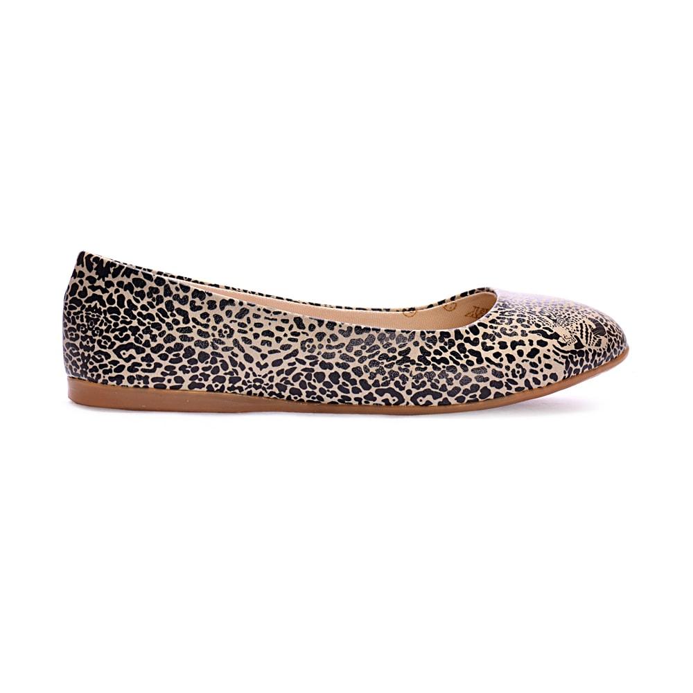 Leopard Look Ballerinas Shoes 1089 (506263535648)