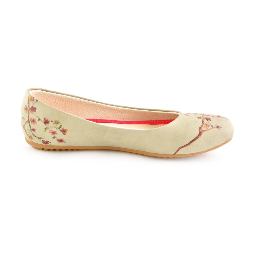 New Cherry Blossom Ballerinas Shoes 1091 (506263699488)
