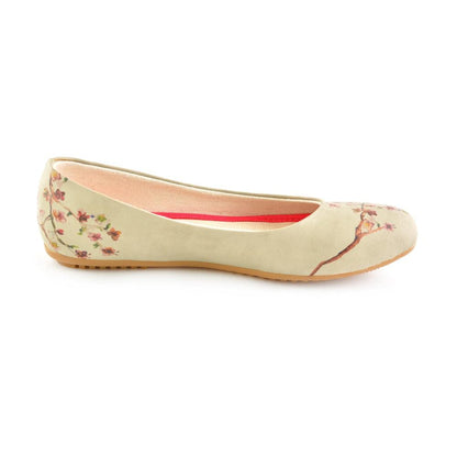 New Cherry Blossom Ballerinas Shoes 1091 (506263699488)