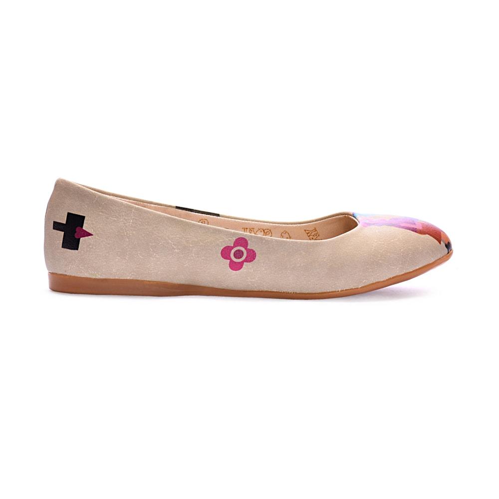 Abstract Music and Dialogue Ballerinas Shoes 1095 (506263830560)