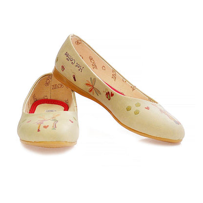 Couple Rabbit Ballerinas Shoes 1097 (506263896096)
