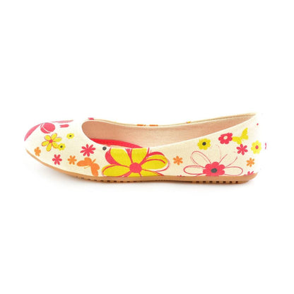Flowers Ballerinas Shoes 1110 (1405794025568)