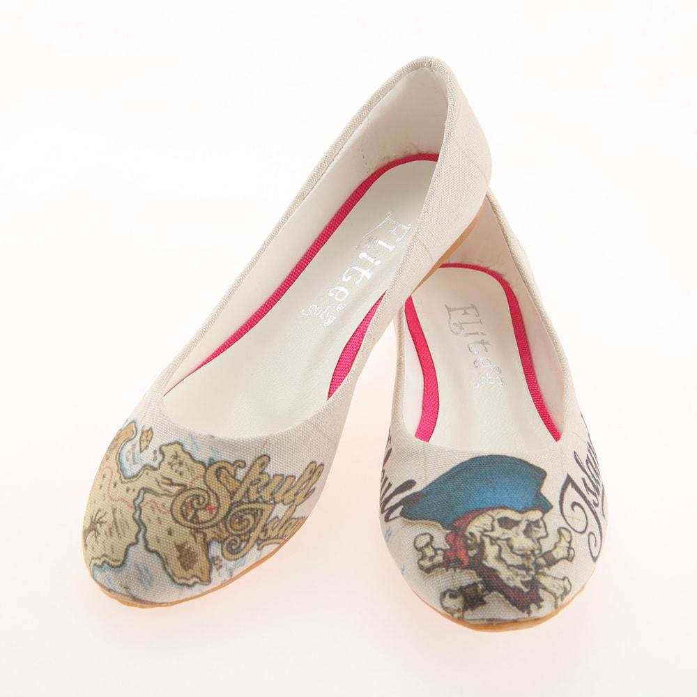 Pirates Ballerinas Shoes 1116 (1405794189408)