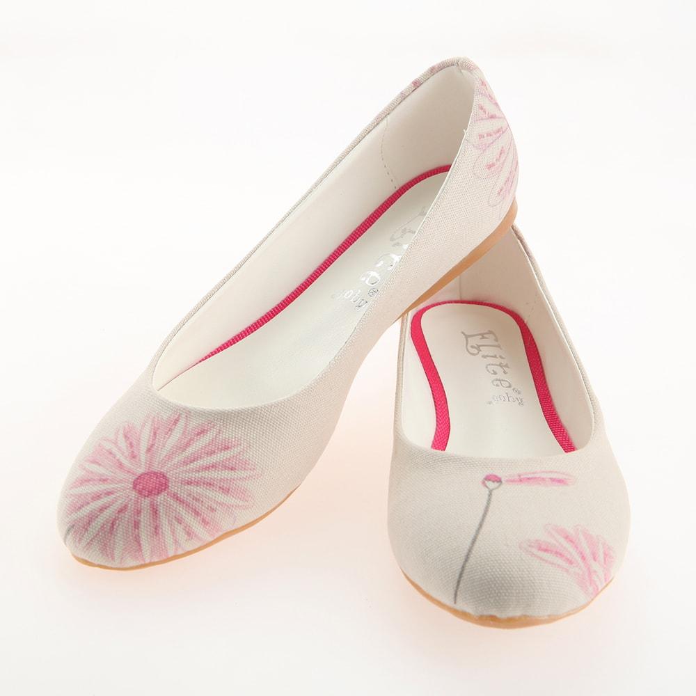 Flower Ballerinas Shoes 1121 (506264092704)