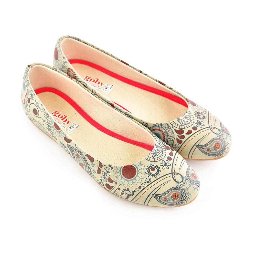 Pattern Ballerinas Shoes 2013 (1405795074144)