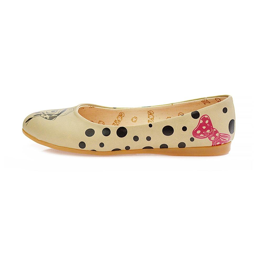 Dalmatian Frendly Ballerinas Shoes 2014 (506264223776)