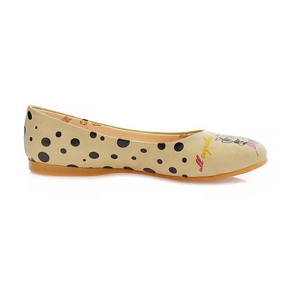 Dalmatian Frendly Ballerinas Shoes 2014 (506264223776)