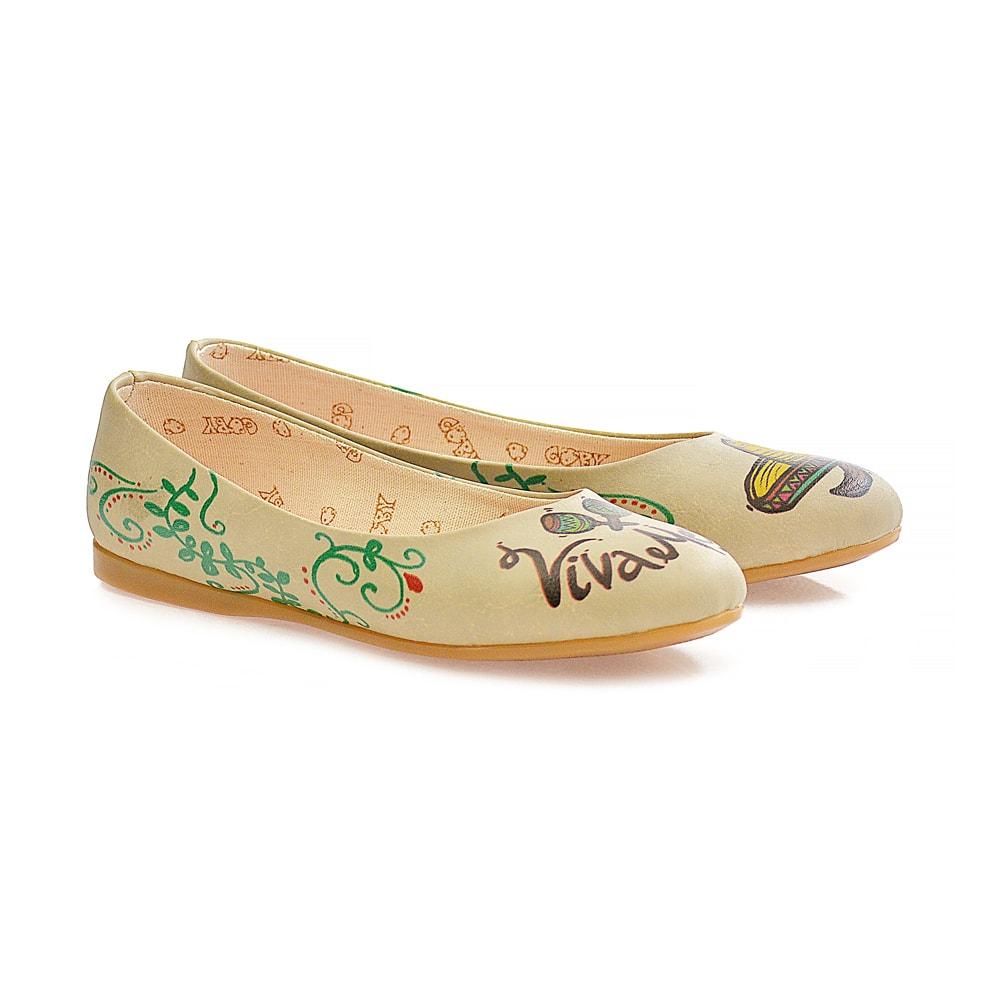 Viva Mexico Ballerinas Shoes 2027 (1405795500128)