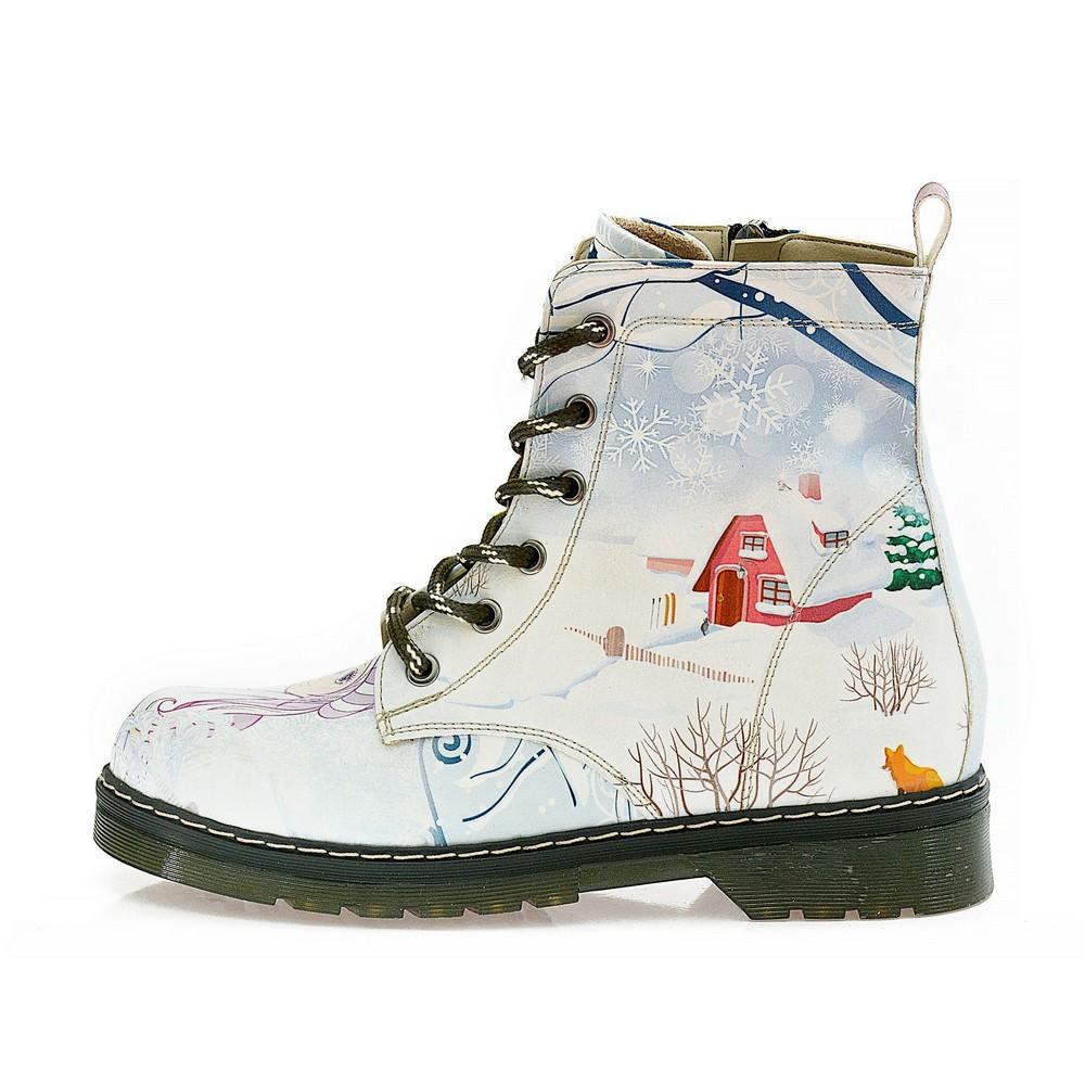 Winter Life and Girl Long Boots AMAR105 (1329363452000)