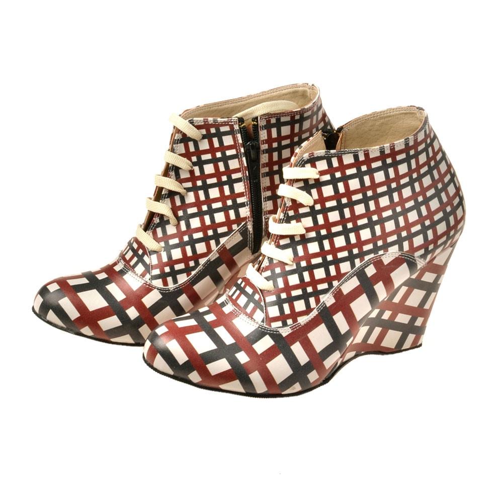 Squares Ankle Boots BT202 (1405795762272)