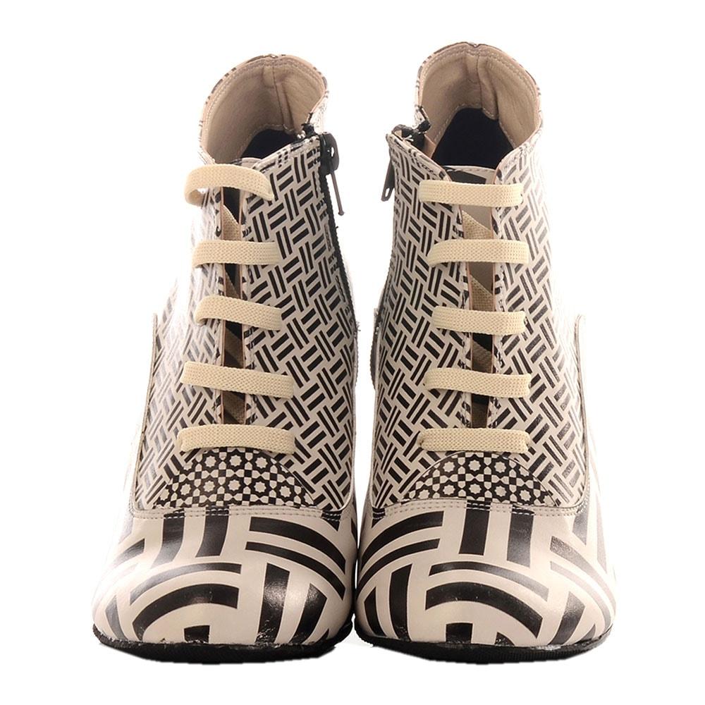 Pattern Ankle Boots BT204 (506264354848)