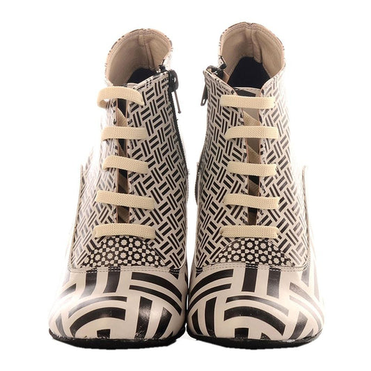 Pattern Ankle Boots BT204 (506264354848)