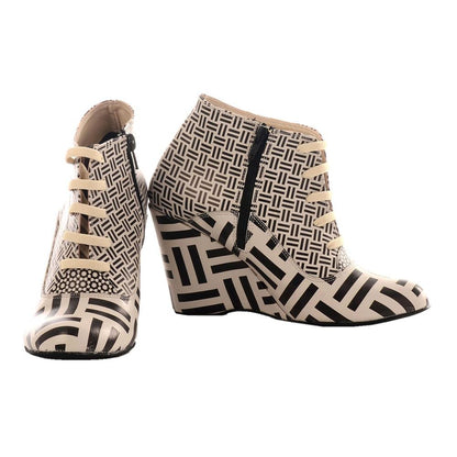 Pattern Ankle Boots BT204 (506264354848)