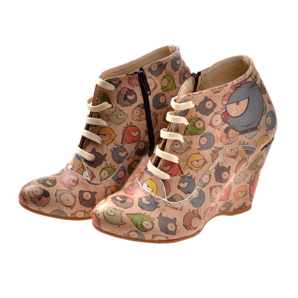 Animals Ankle Boots BT208 (1405795926112)