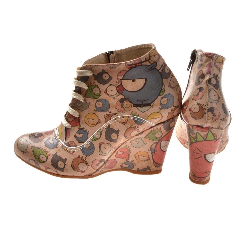 Animals Ankle Boots BT208 (1405795926112)