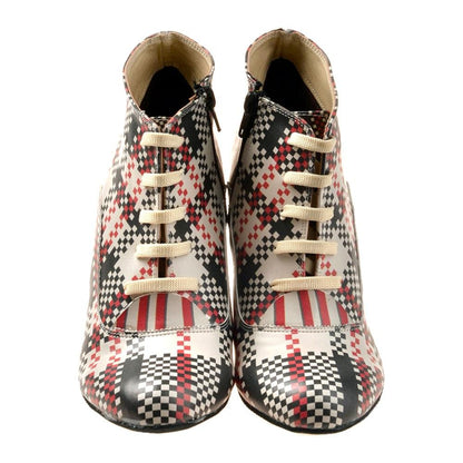 Squares Ankle Boots BT212 (1405796024416)