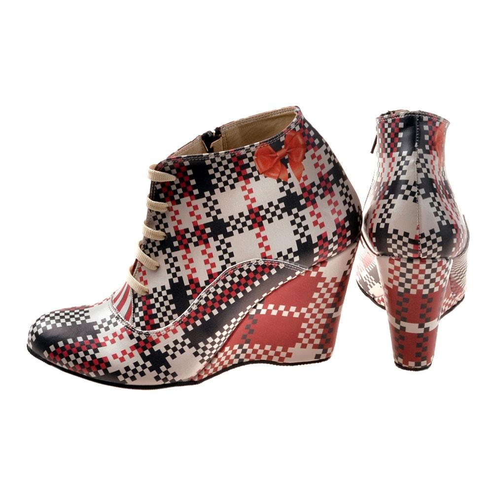 Squares Ankle Boots BT212 (1405796024416)
