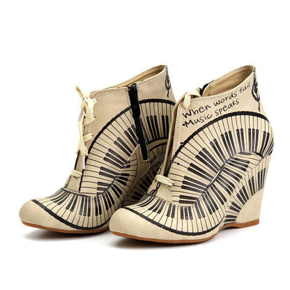 Music Speaks Ankle Boots BT218 (1405796286560)