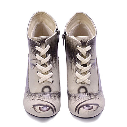 Eyes Ankle Boots BT304 (1421133119584)