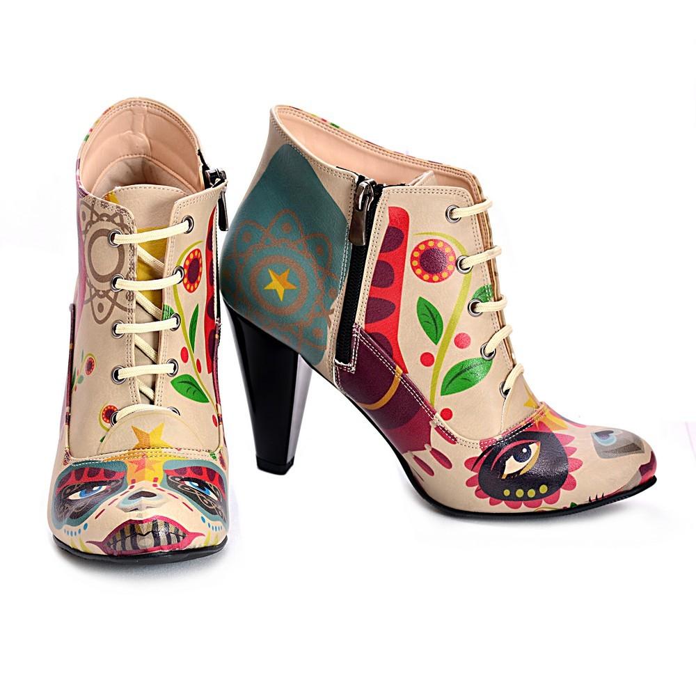 Clown Ankle Boots BT306 (1421133348960)