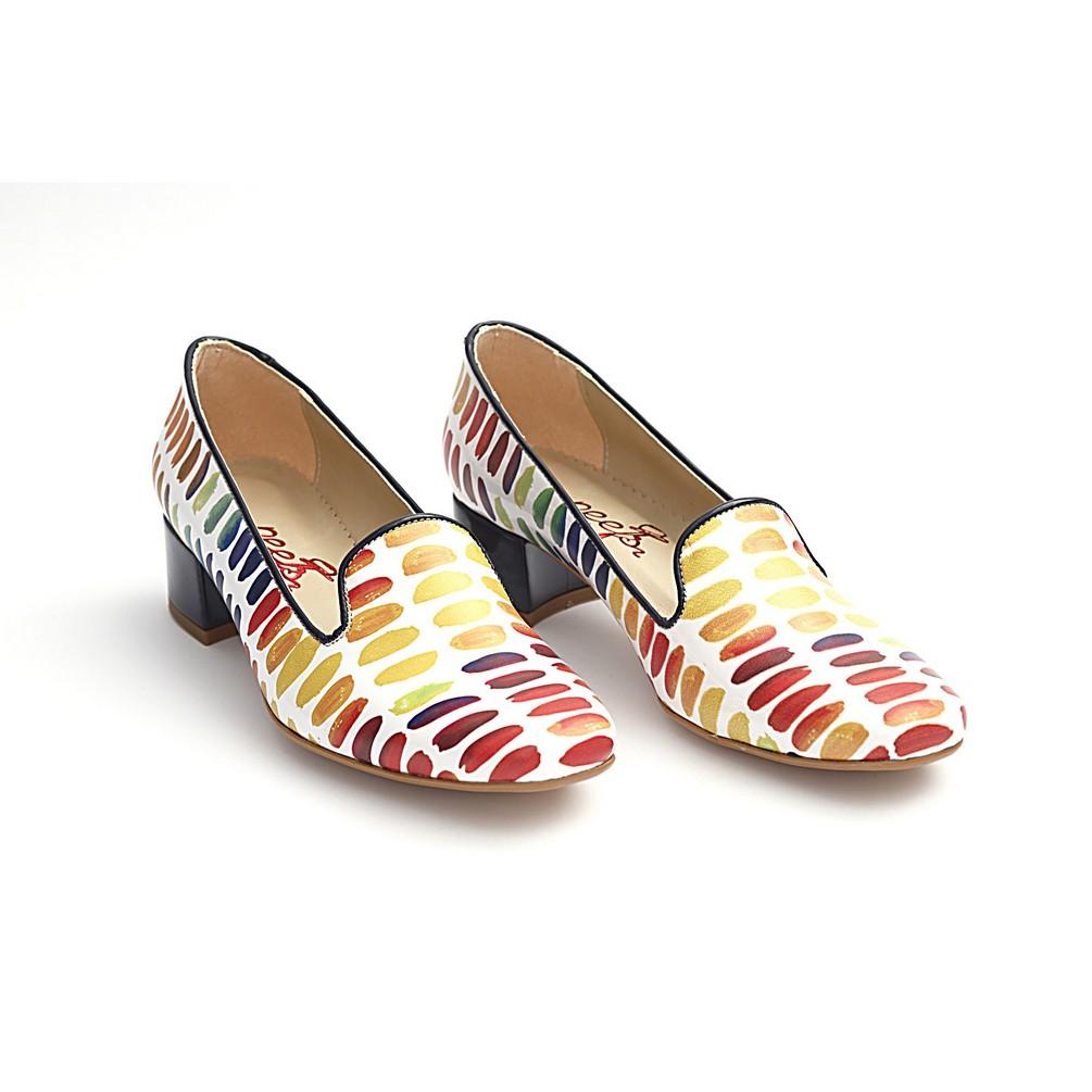 Painting Career Heel Shoes BYZ202 (770201256032)