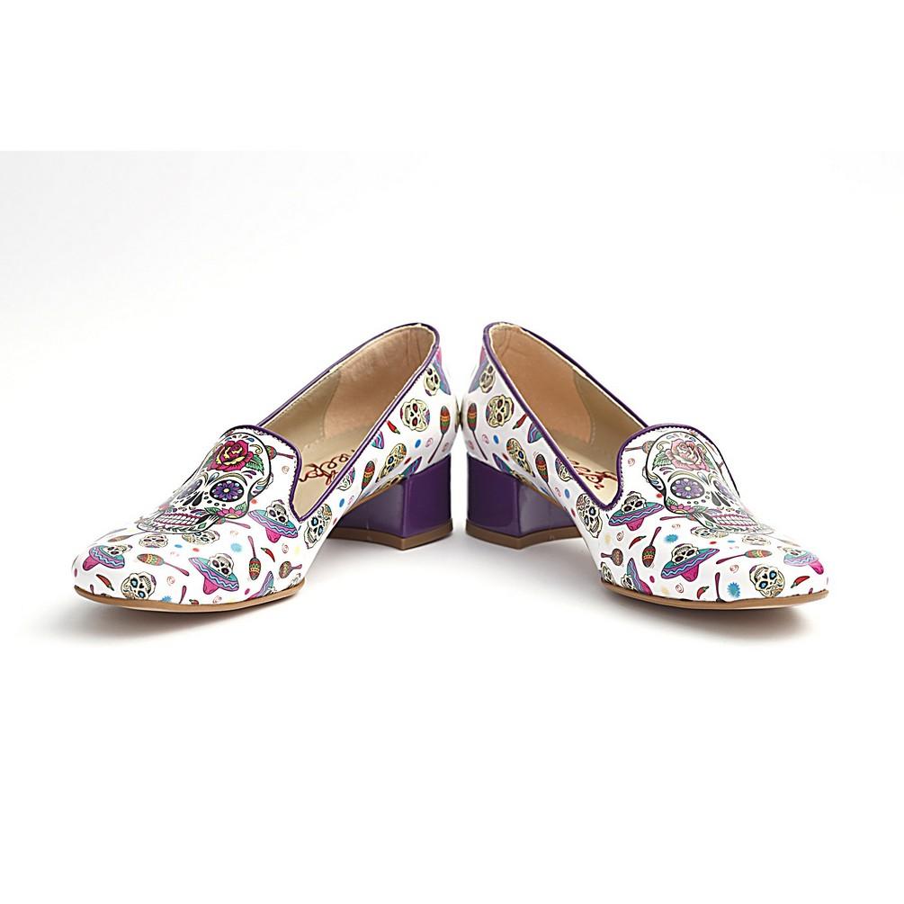 Skull Career Heel Shoes BYZ204 (770201321568)