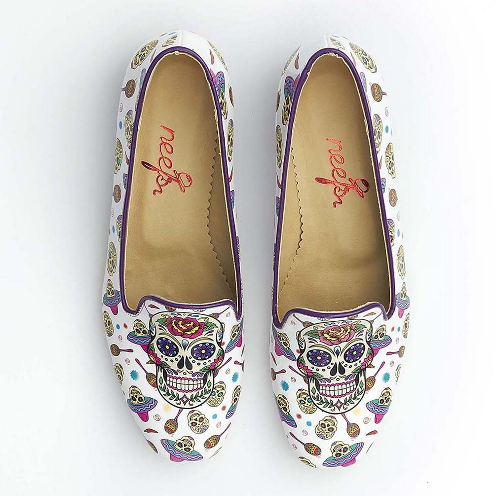 Skull Career Heel Shoes BYZ204 (770201321568)