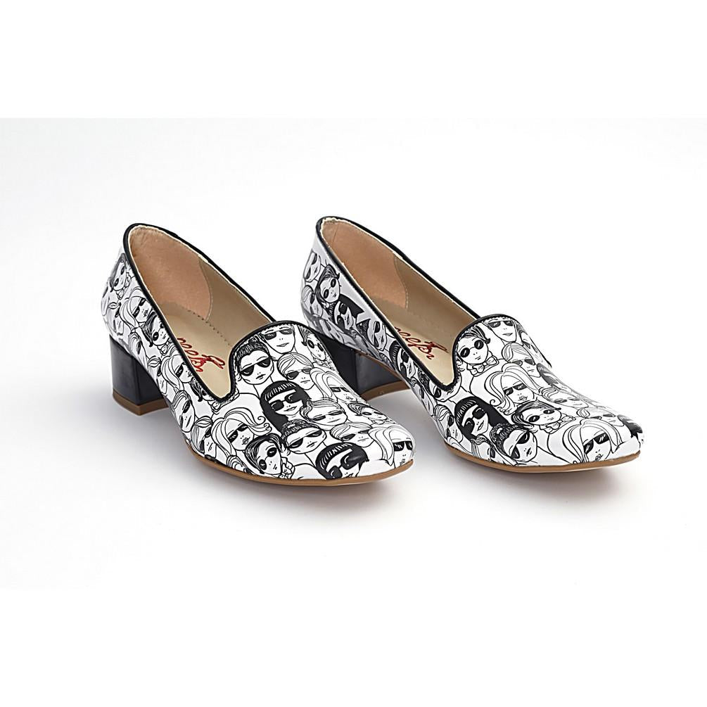 Face To Face Career Heel Shoes BYZ208 (770201485408)