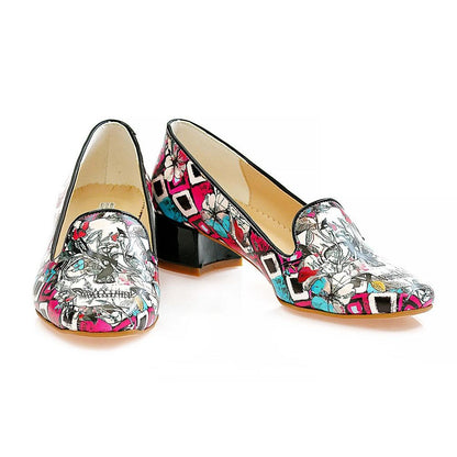 Skull Career Heel Shoes BYZ211 (770201649248)