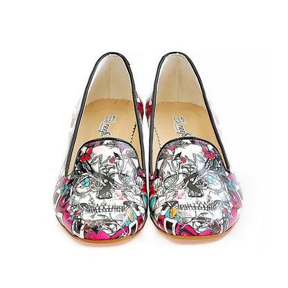 Skull Career Heel Shoes BYZ211 (770201649248)