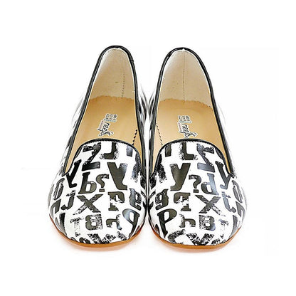 Letters Career Heel Shoes BYZ212 (770201682016)