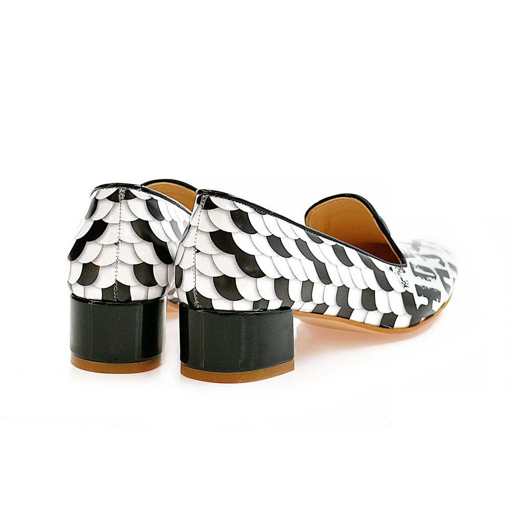 Letters Career Heel Shoes BYZ212 (770201682016)