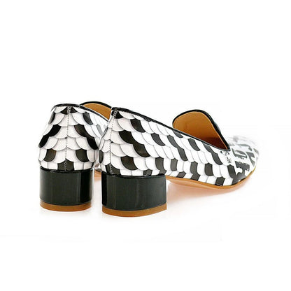 Letters Career Heel Shoes BYZ212 (770201682016)