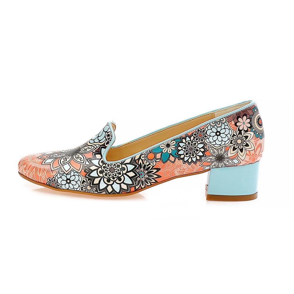 Pattern Career Heel Shoes BYZ214 (770201747552)