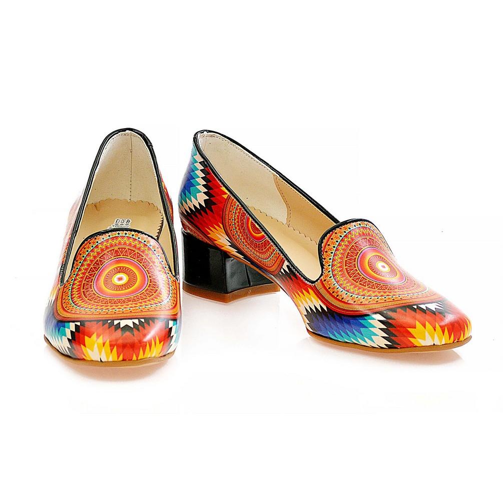 Pattern Career Heel Shoes BYZ215 (770201813088)