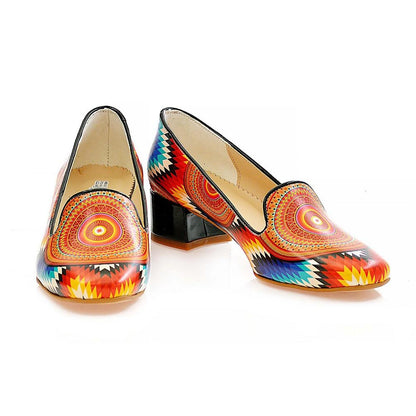 Pattern Career Heel Shoes BYZ215 (770201813088)