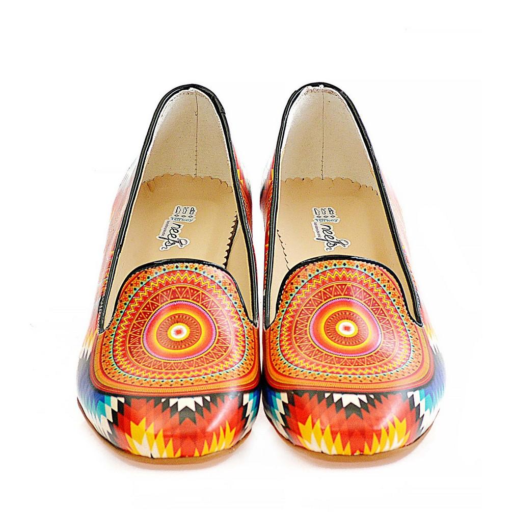 Pattern Career Heel Shoes BYZ215 (770201813088)