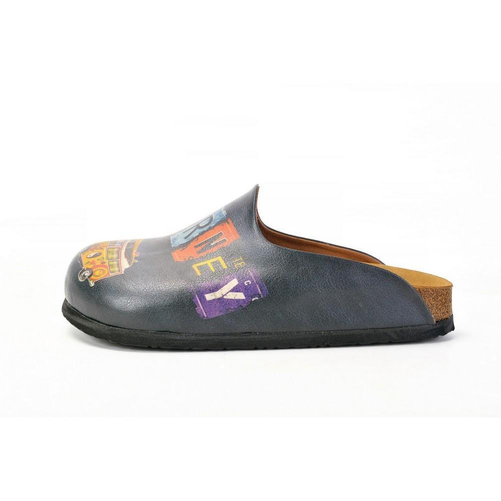 Navy & Yellow Journey Bus Mule CAL1403 (774932693088)