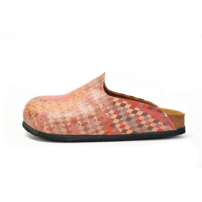 Pink & Purple Heart Broken Mule CAL1407 (774933217376)