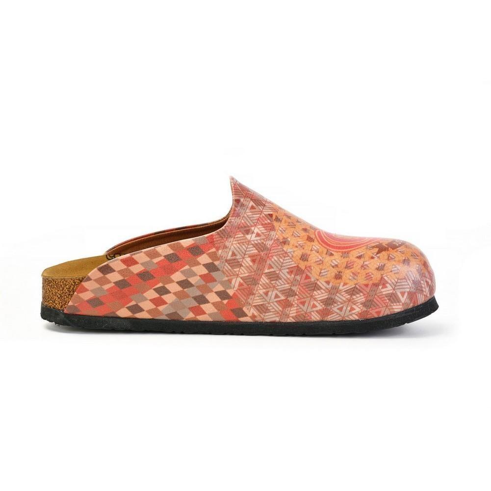 Pink & Purple Heart Broken Mule CAL1407 (774933217376)