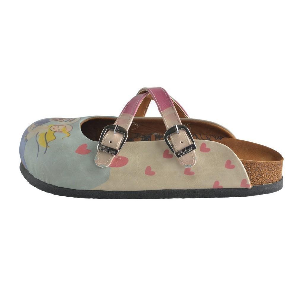 Blue & Pink You & Me Clogs CAL147 (737682817120)