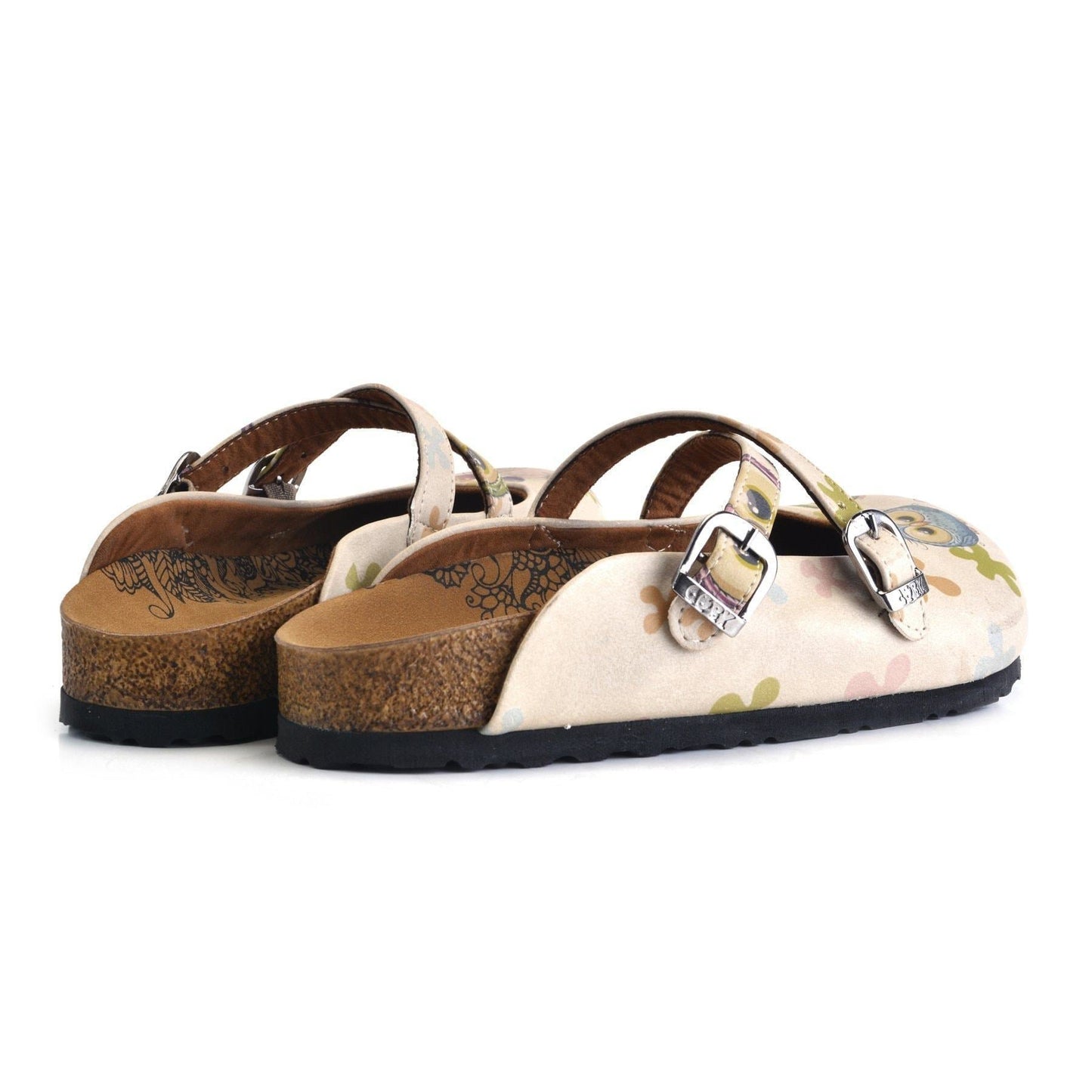 Elephant and Owl Clogs CAL164 (737669087328)