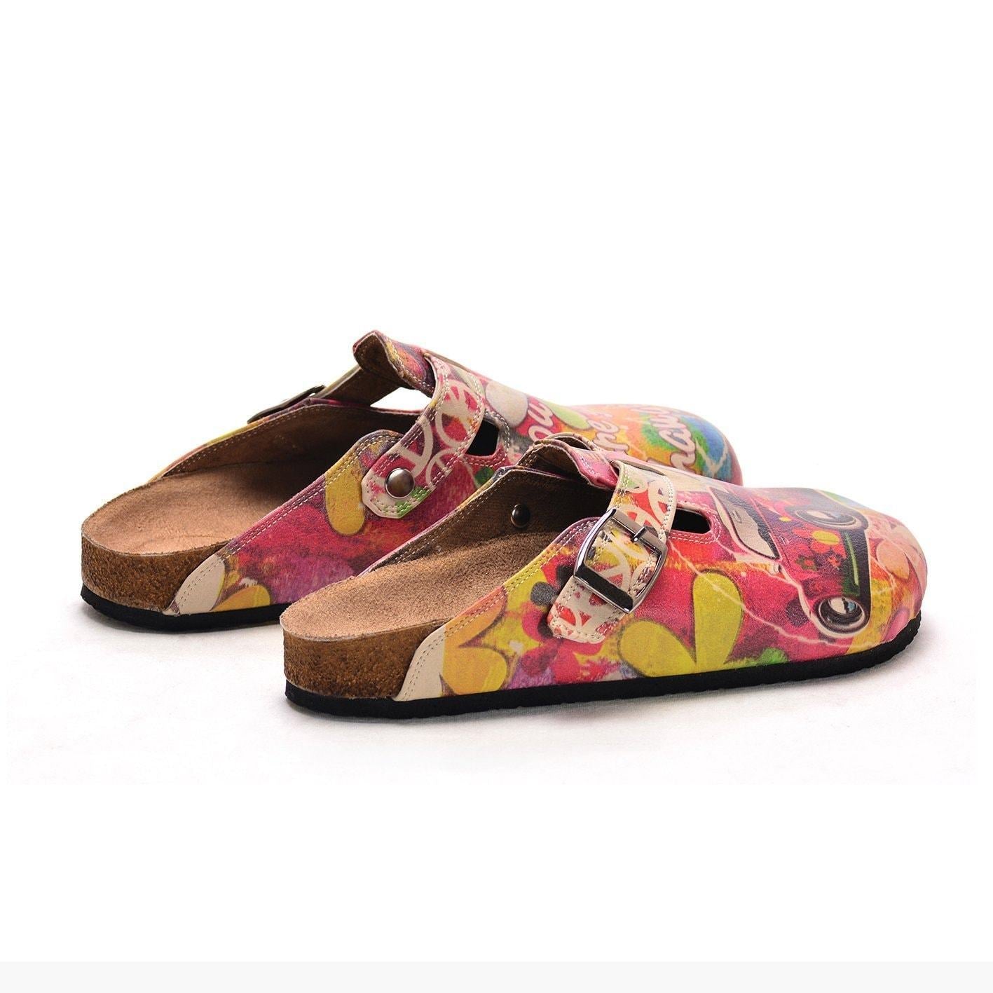 Pink VW Beatle Clogs CAL305 (737699823712)
