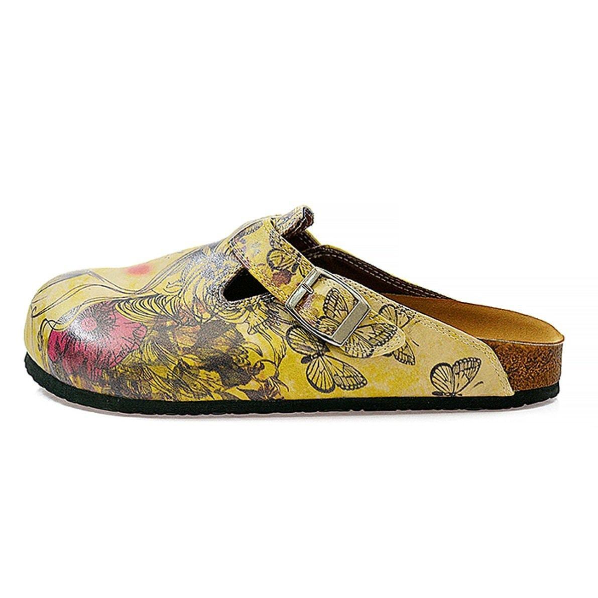 Yellow Portrait Clogs CAL322 (737681735776)