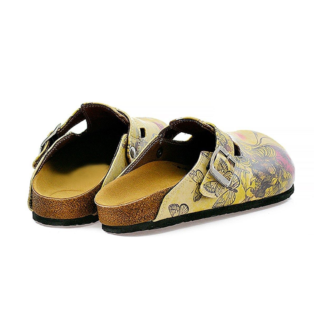 Yellow Portrait Clogs CAL322 (737681735776)