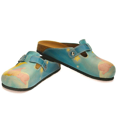 Blue Sleeping Baby Clogs CAL334 (737681703008)