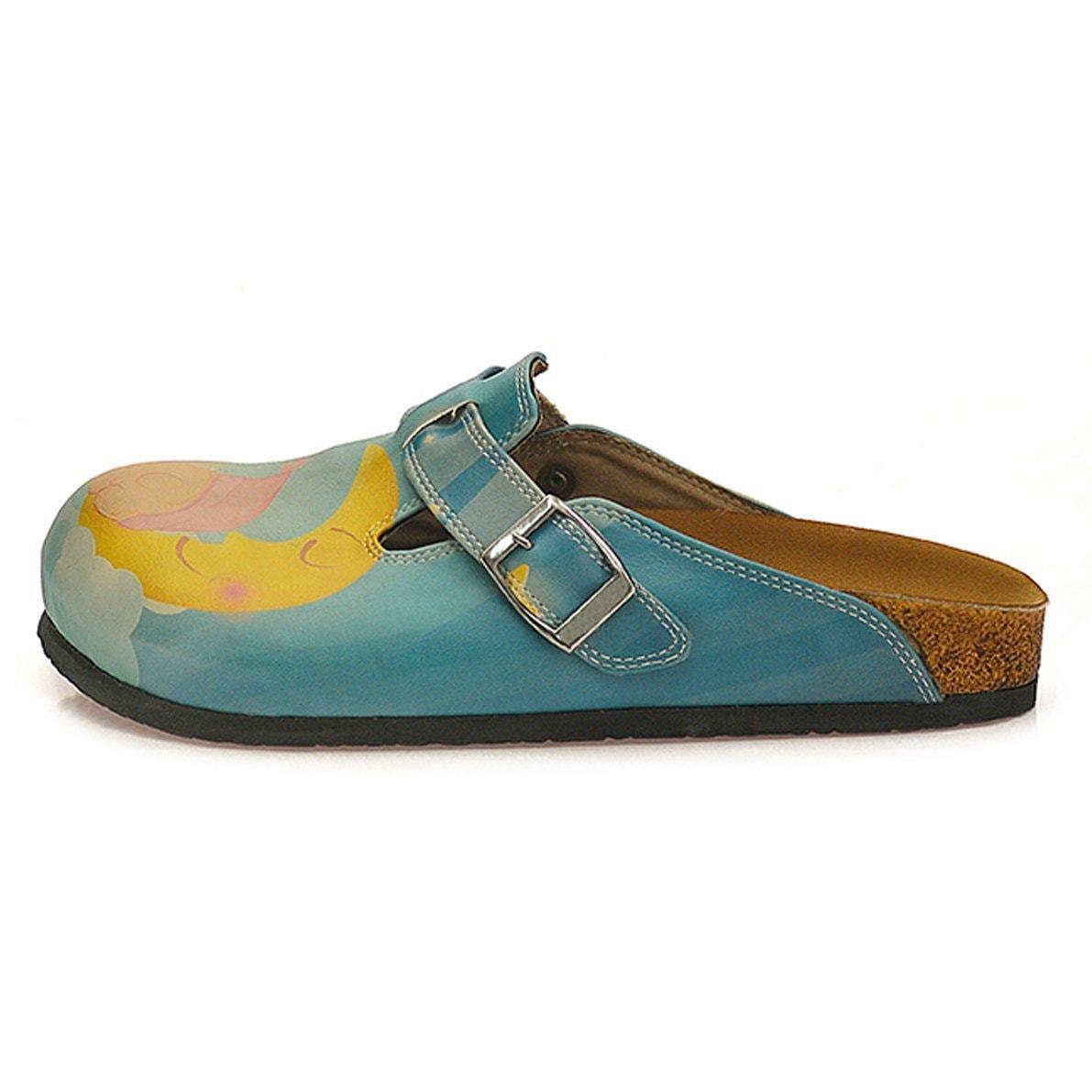 Blue Sleeping Baby Clogs CAL334 (737681703008)